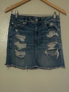 Jean Skirt💙💜
